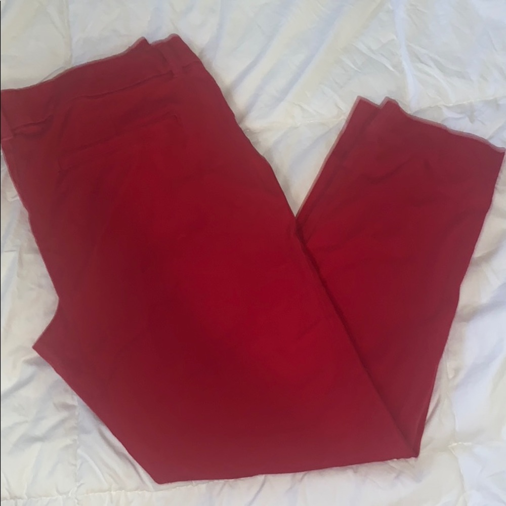 PERFECT CHRISTMAS RED PIXIE PANTS